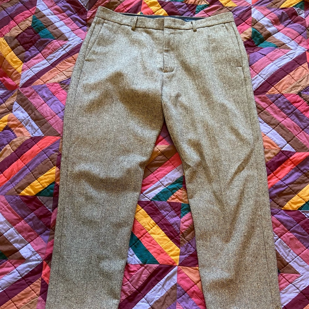 J Crew Slim-fit Thompson Pants Wool Blend (34W-32L)
